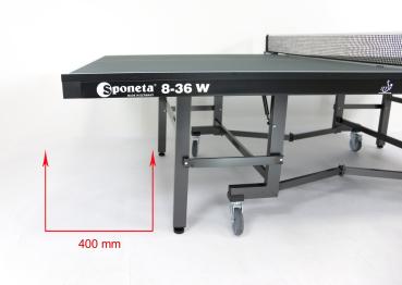 Sponeta Tischtennisplatte S 8-37w ITTF rollstuhlgeeignet
